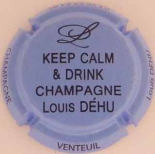 champagne capsule Dehu Louis *** 