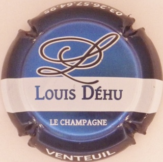 champagne capsule Dehu Louis *** 